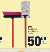 Spar Good Living Mop & Broom Combo-Per Combo
