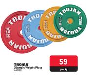 Trojan Olympic Weight Plate-Per Kg