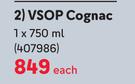 Bisquit & Dubouche VSOP Cognac-750ml Each