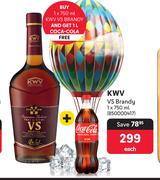 KWV VS Brandy-750ml Each