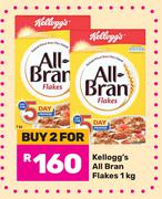 Kellogg's All Bran Flakes-For 2 x 1kg
