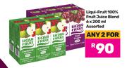 Liqui-Fruit 100% Fruit Juice Blend Assorted-For Any 2 x 6 x 200ml