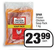 Spar Frozen Chiken Soup Pack-1kg Each