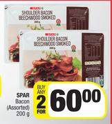 Spar Bacon Assorted-For Any 2 x 200g