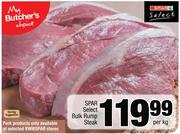 Spar Select Bulk Rump Steak-Per kg