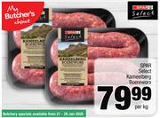 Spar Select Kameelberg Boerowors-Per kg