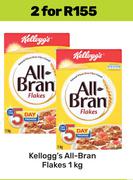 Kellogg's All Bran Flakes-For 2 x 1Kg