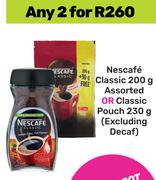 Nescafe Classic 200g Or Nescafe Classic Pouch 230g-For Any 2