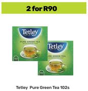 Tetley Pure Green Tea-For 2 x 102s