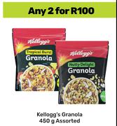Kellogg's Granola Assorted-For 2 x 450g