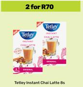 Tetley Instant Chai Latte-For 2 x 8s