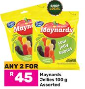 Maynards Jellies Assorted-For 2 x 100g