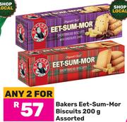 Bakers Eet Sum Mor Biscuits Assorted-For 2 x 200g