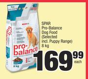 Spar Pro Balance Dog Food (Selected Incl. Puppy Range)-8Kg Each