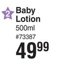Baby Things Baby Lotion-500ml