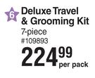 Baby Things Deluxe Travel & Grooming Kit 7 Piece-Per Pack