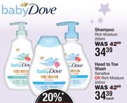 Baby Dove Shampoo Rich Moisture-200ml Each