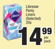 Libresse Panty Liners (Selected)-20s Per Pack