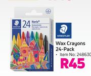 Staedtler Wax Crayons (24 Pack)