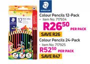 Staedtler Colour Pencils (12 Pack)-Per Pack