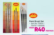 Paint Brush Set-Per Pack