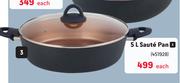 Home Living 5L Saute Pan-Each