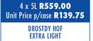 Drostdy Hof Extra Light-4 x 5L