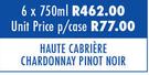 Haute Cabriere Chardonnay Pinot Noir-6 x 750ml