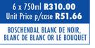 Boschendal Blanc De Noir, Blanc De Blanc Or Le Bouquet-6 x 750ml