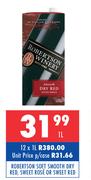 Robertson Soft Smooth Dry Red, Sweet Rose Or Sweet Red-12 x 1L