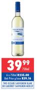 Two Oceans Sauvignon Blanc Or Cabernet Sauvignon Merlot-6 x 750ml