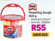 Pritt Modelling Dough (Assorted Colours)-500g