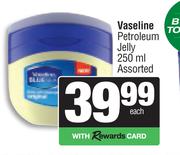 Vaseline Petroleum Jelly Assorted-250ml