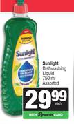 Sunlight Dishwashing Liquid Assorted-750ml