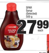 Spar Syrup (Selected)-500g Each