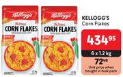 Kellogg's Corn Flakes-6 x 1.2kg