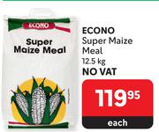 Econo Super Maize Meal-12.5kg Each