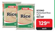 Econo Parboiled Rice-10kg Each
