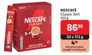 Nescafe Classic 3 In1-20 x 17.5g
