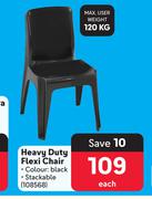 Heavy Duty Flexi Chair-Each