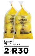 Lemon Thriftpacks-For 2