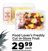 Food Lover's Freshly Cut In Store Fruit-Each