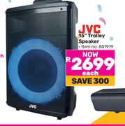 JVC 15" Trolley Speaker-Each