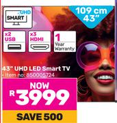 JVC 43"(109cm) UHD LED Smart TV