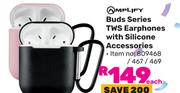Amplify Buds Series TWS Earphones With Silicone Accessories-Each