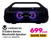 Volkano X-Cobra Series Bluetooth Speaker-Each