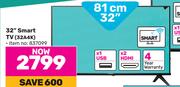 Hisense 32" (81cm) Smart TV 32A4K