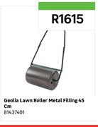 Geolia Lawn Roller Metal Filing 45cm 81437401