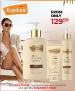 Tropitone Sun Care Products