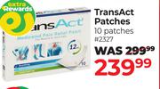 Trans Act Patches 10 Patches